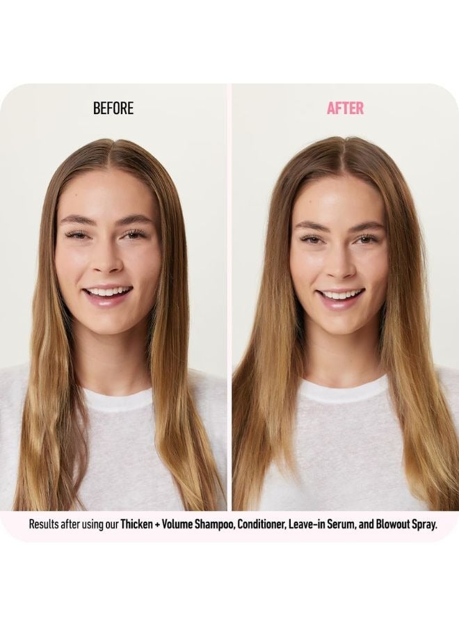 Hair Thickening And Volumizing Shampoo For Fine Hair – Gently Cleanses With Sulfate-Free Surfactants, Infused With Botanical Rosemary, Aloe Vera, Biotin, And Pro-Vitamin B5 For Increased Density And Shine (236Ml) - image 4