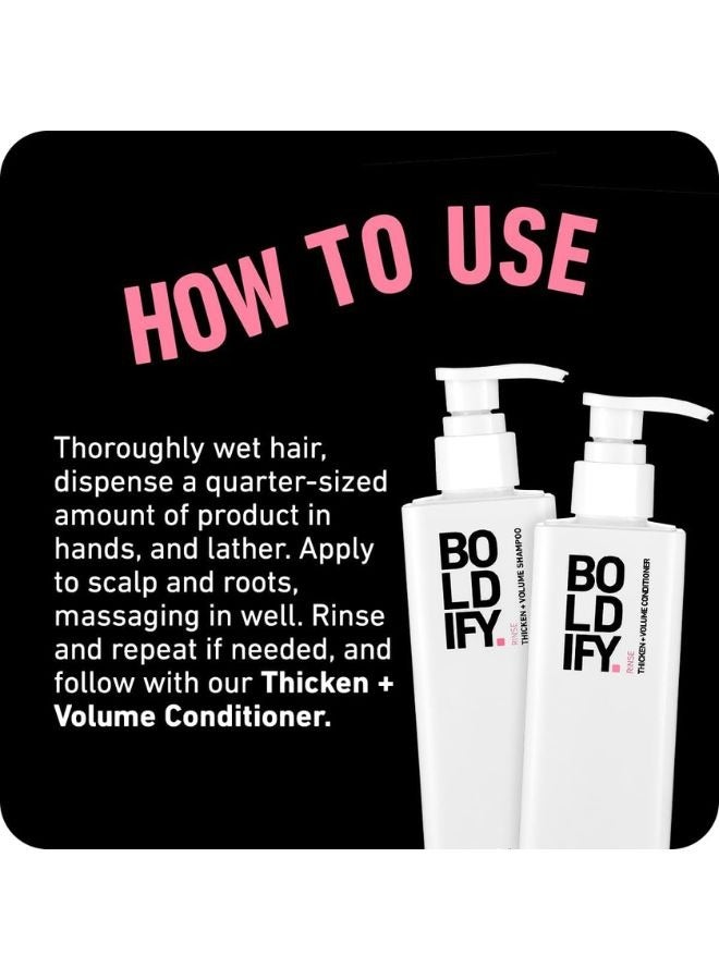 Hair Thickening And Volumizing Shampoo For Fine Hair – Gently Cleanses With Sulfate-Free Surfactants, Infused With Botanical Rosemary, Aloe Vera, Biotin, And Pro-Vitamin B5 For Increased Density And Shine (236Ml) - image 7