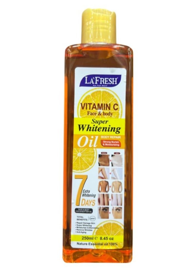 Vitamin C Super Whitening Oil 250 ml