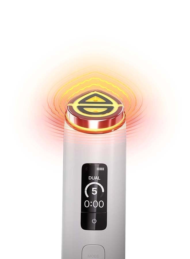 Medicube AGE-R Booster Pro X2 White | 8-in-1 Smart Facial Device | Booster Infusion, Microcurrent, EMS, Air Shot, 7-Color LED Therapy & Sonic Vibration | Dual Mode + Mask Mode, App-Controlled At-Home Skincare Tool for Pores, Firmness, Dullness & Uneven Texture - image 7