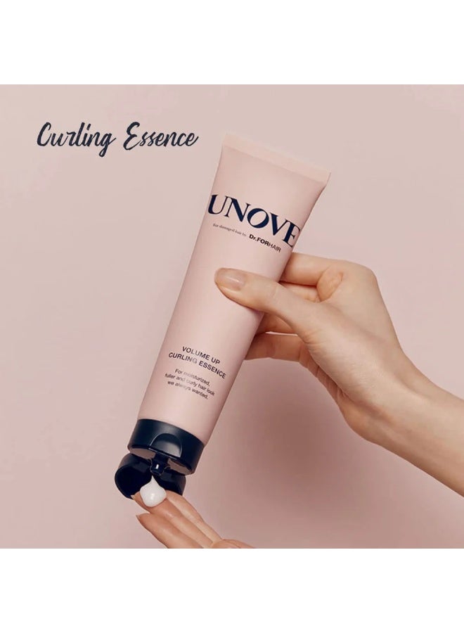 Unove Volume Up Curling Essence Leave-In Treatment for Curly Wavy Hair Definition 147ml - image 3