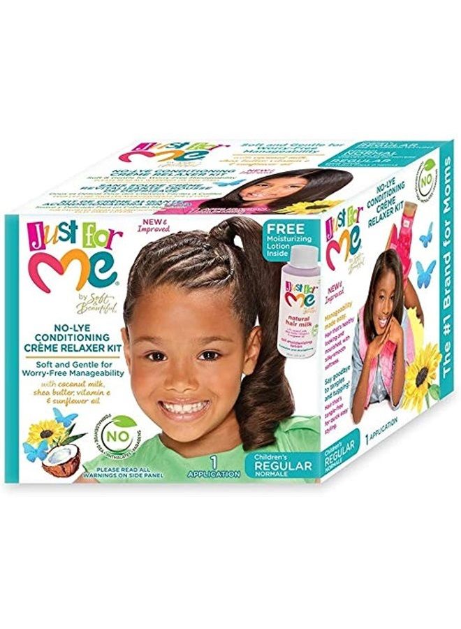 Nolye Regular Conditioning Creme Relaxer Kit, 1 Count