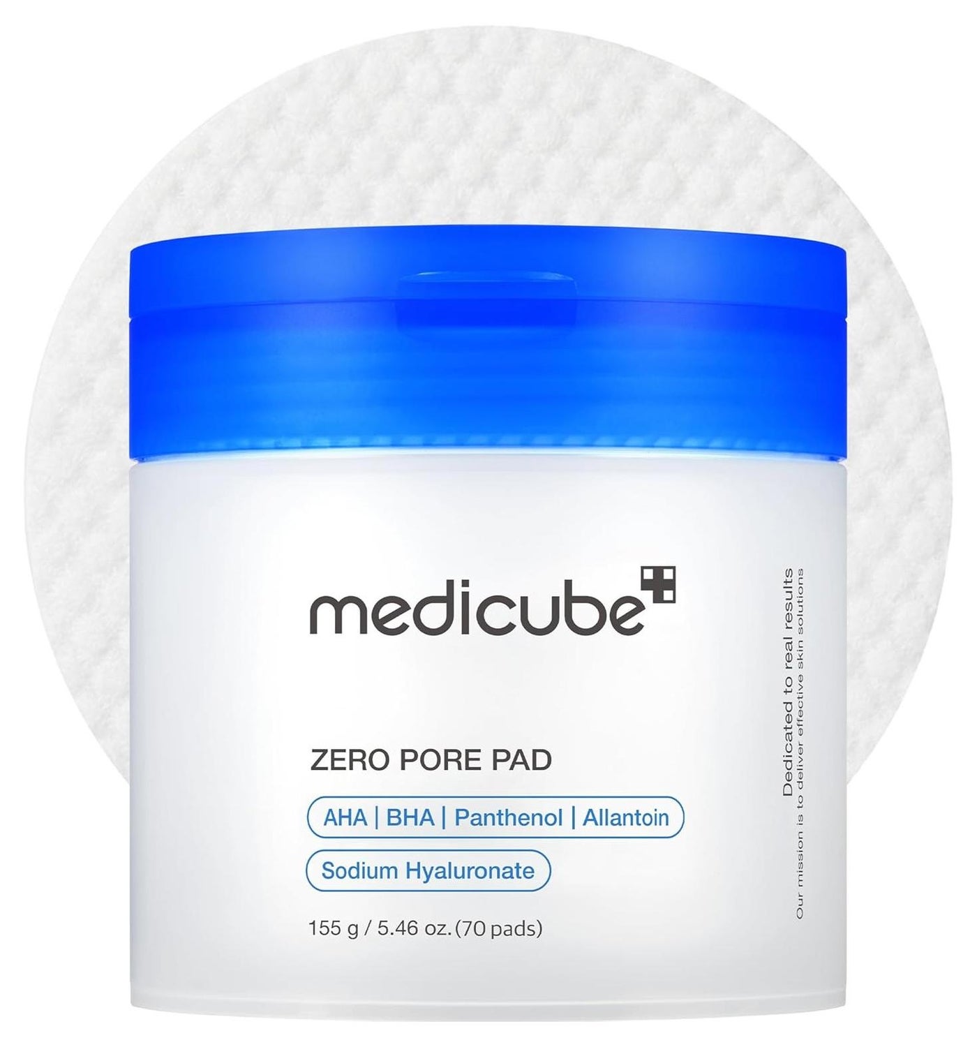 Zero Pore Pads  2.0 (70 Pads) -  Calming Toner Pads for Exfoliation, Minimizing Pores, and Blackhead Removal with PHA - Ideal for All Skin Types - Korean Skin Care