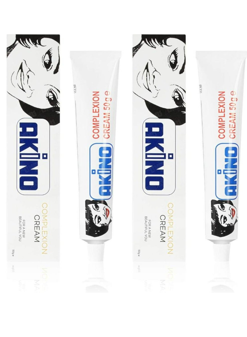 Akino Complexion Cream 50 g 2 Pcs