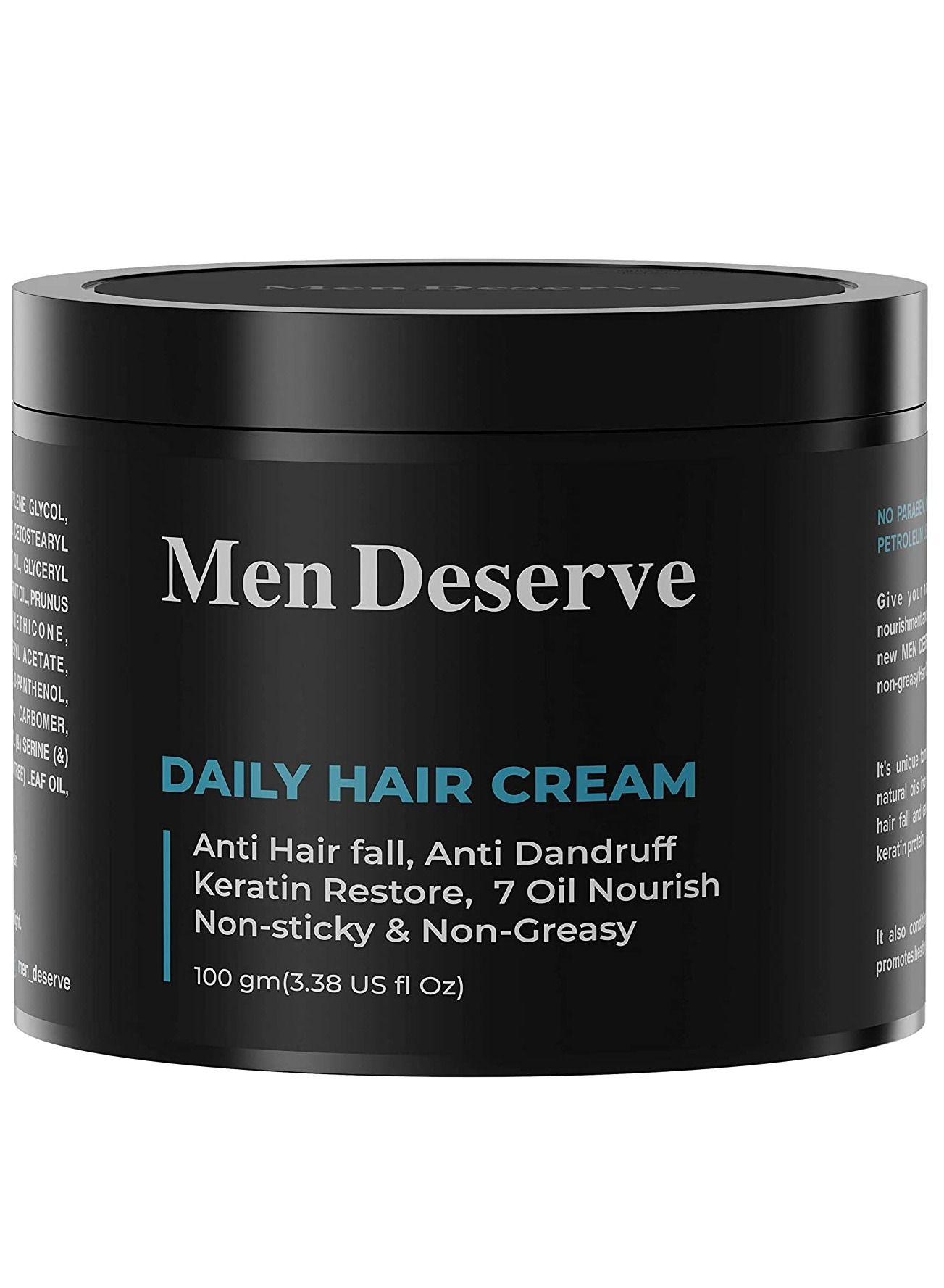 Men Deserve Daily Hair Cream 7 oil nourish 100 GM