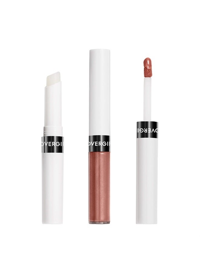 Outlast All-Day Lip Color with Moisturizing Topcoat, New Neutrals Shade Collection, Ripe Peach, Pack of 1