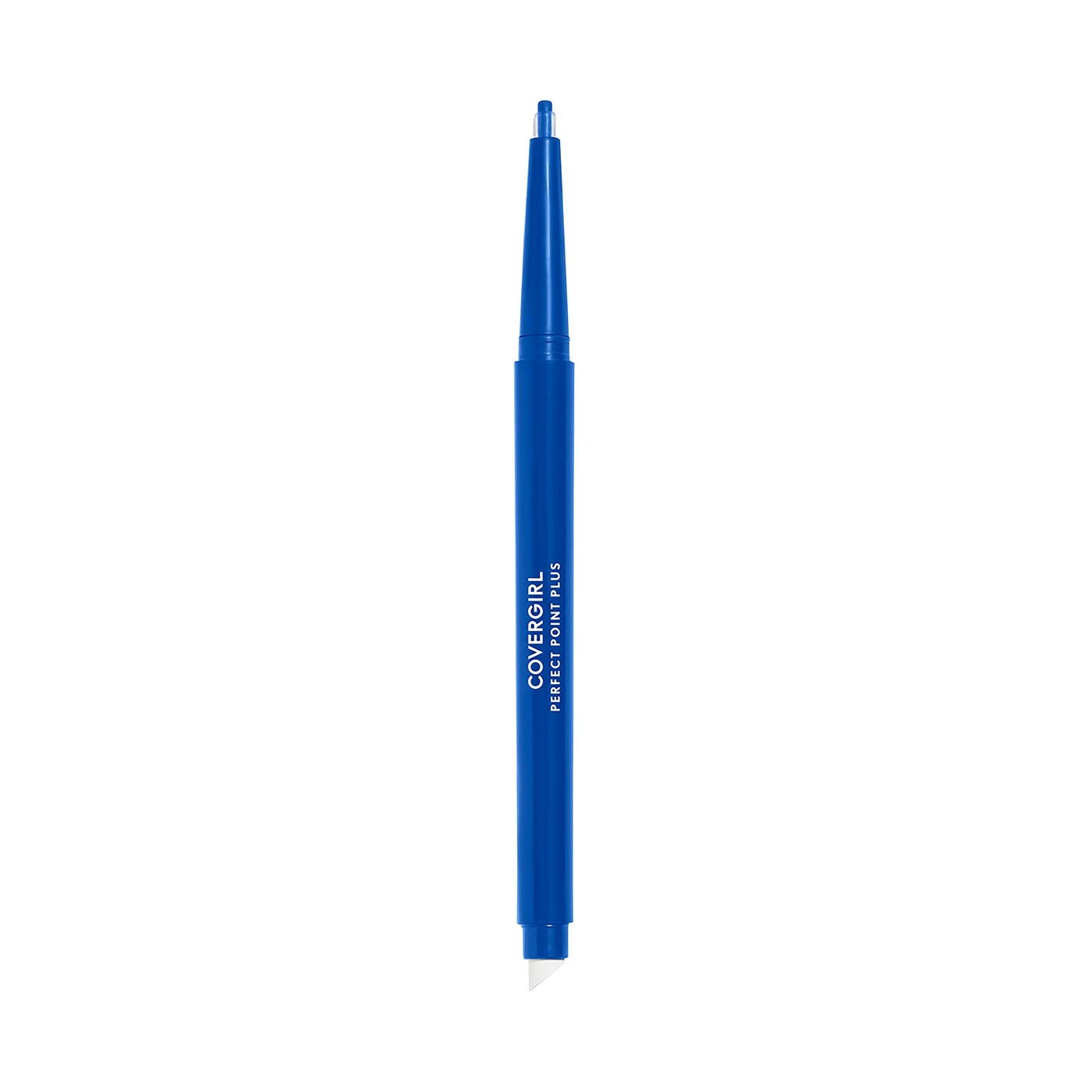 COVERGIRL Perfect Point Plus Eyeliner Pencil, Bold Cobalt, Long-Lasting, Versatile Blue, Soft Smudging Tip, No Sharpening Needed, Pack of 1