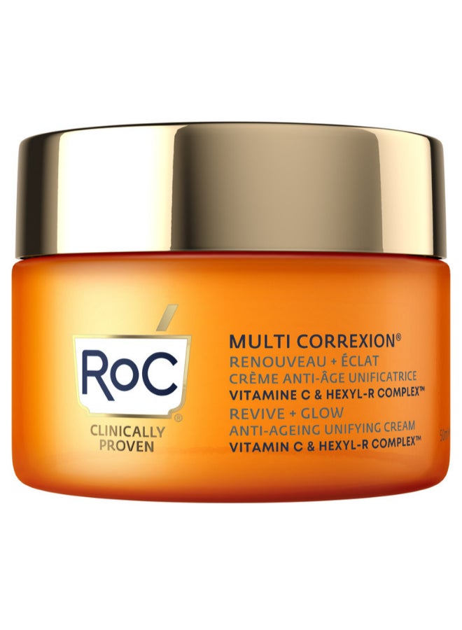 MULTI CORREXION REVIVE + GLOW ANTI-AGEING UNIFYING CREAM RICH 50ML