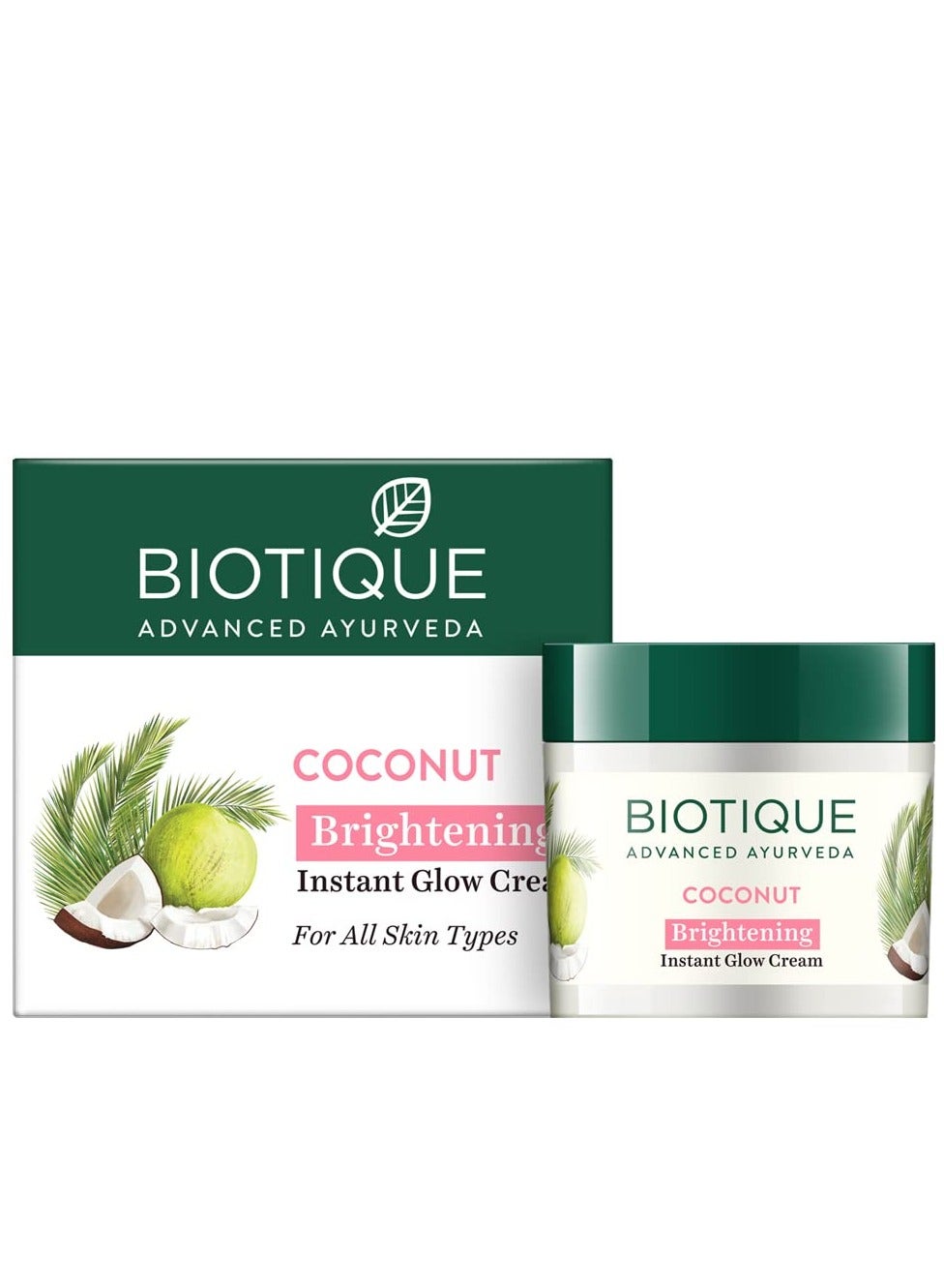 Coconut Brightening Instant Glow Cream 50 Gm
