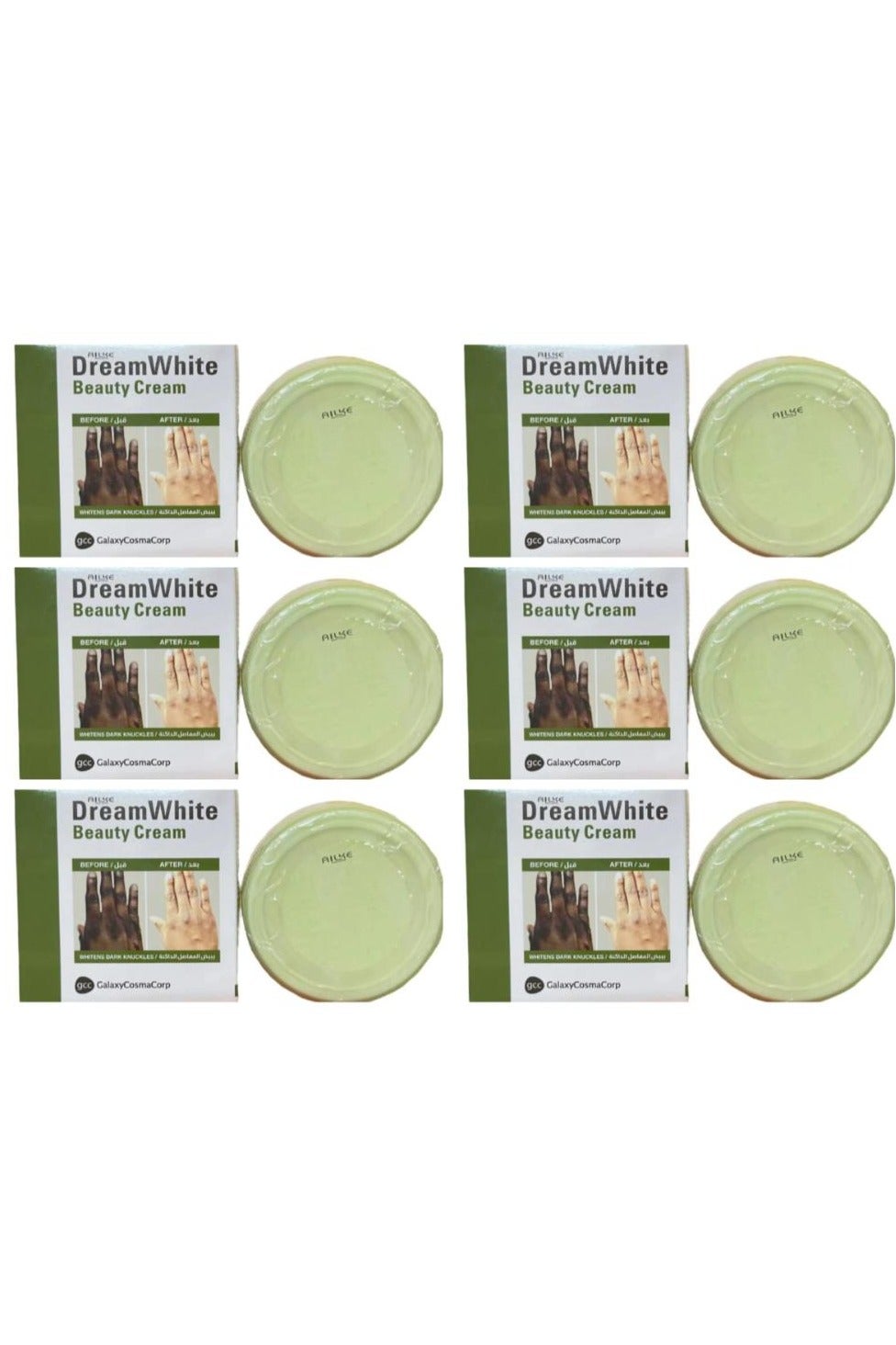 Beauty Cream for Dark Spots and Dark Knuckles 6 Pcs