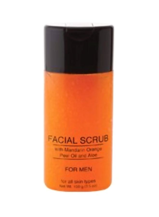 Jolie Facial Scrub W/Mandarin Orange Peel Oil & Aloe - For Men 3.5 oz.