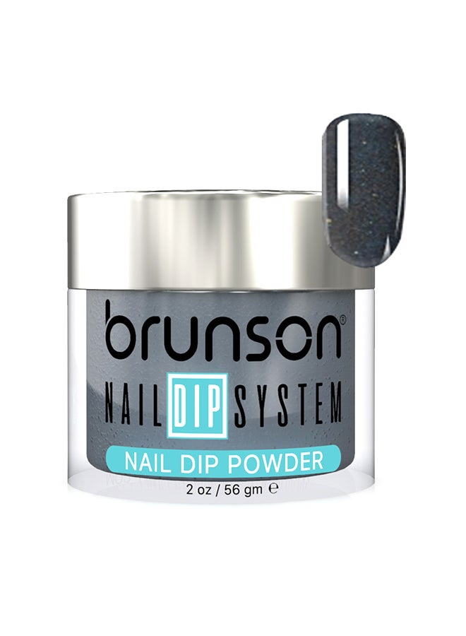 Nail Dip Powder Dip And Buff System Color 56gm, French Nail Art Starter Manicure Salon DIY At Home Odor Free And Long Lasting No Needed Nail Lamp Curing DBK065