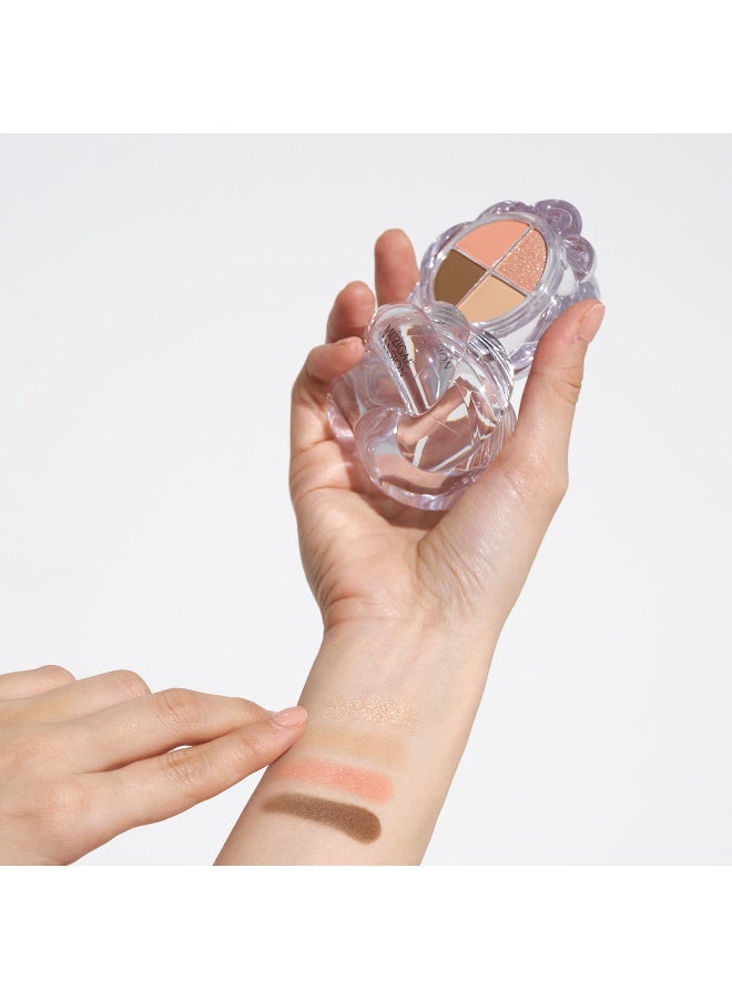 Twist Pot Eye Palette 02 Rich Coral 4.5G - image 3