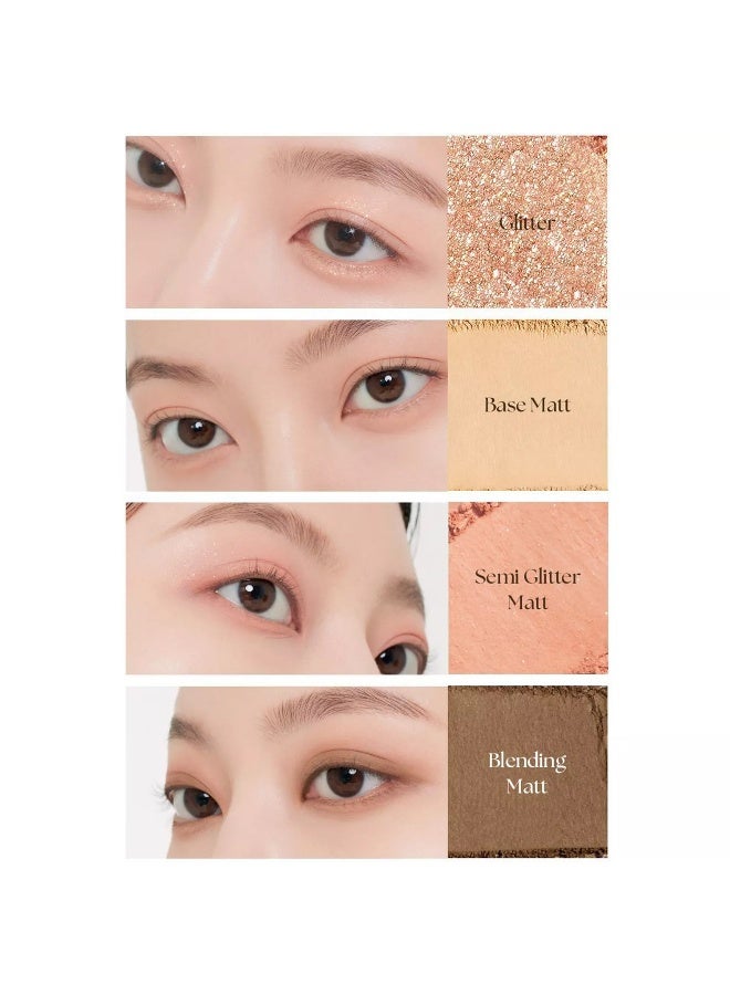 Twist Pot Eye Palette 02 Rich Coral 4.5G - image 4
