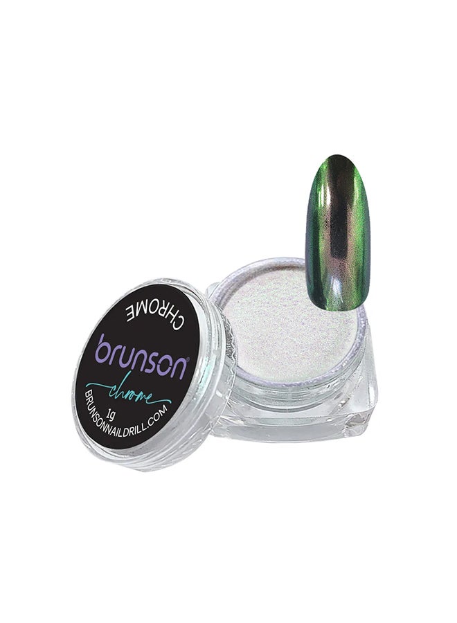 Chrome Mirror Metallic Holographic Effect Art Decoration Manicure Pigment Nail Powder GH384s