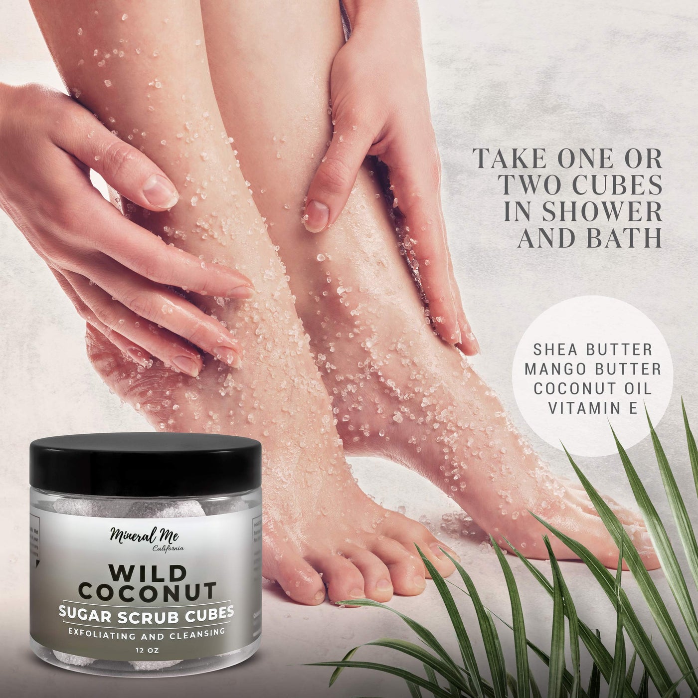 Body Scrub Exfoliator - 12oz COCONUT Sugar scrub cubes w/Mango Butter & Shea butter- Ultra Hydrating, Shower Steamers Aromatherapy - Lavender Shower Steamers w/Organic Essential Oils for Steam Spa
