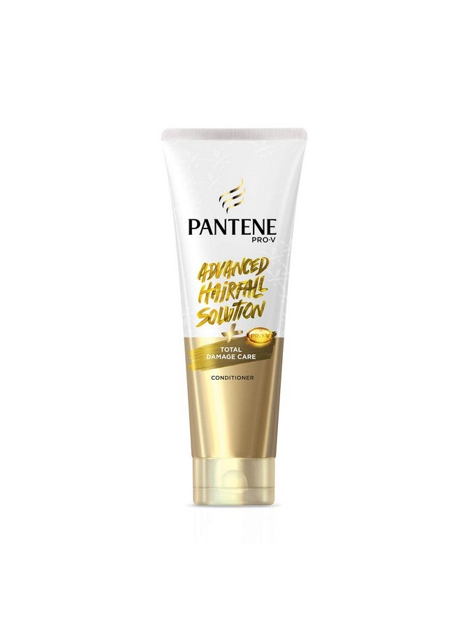 Pantene Advanced Unscented Hairfall Solution, Anti-Hairfall Total Damage Care Conditioner for Women, 200 ML, 1 Count