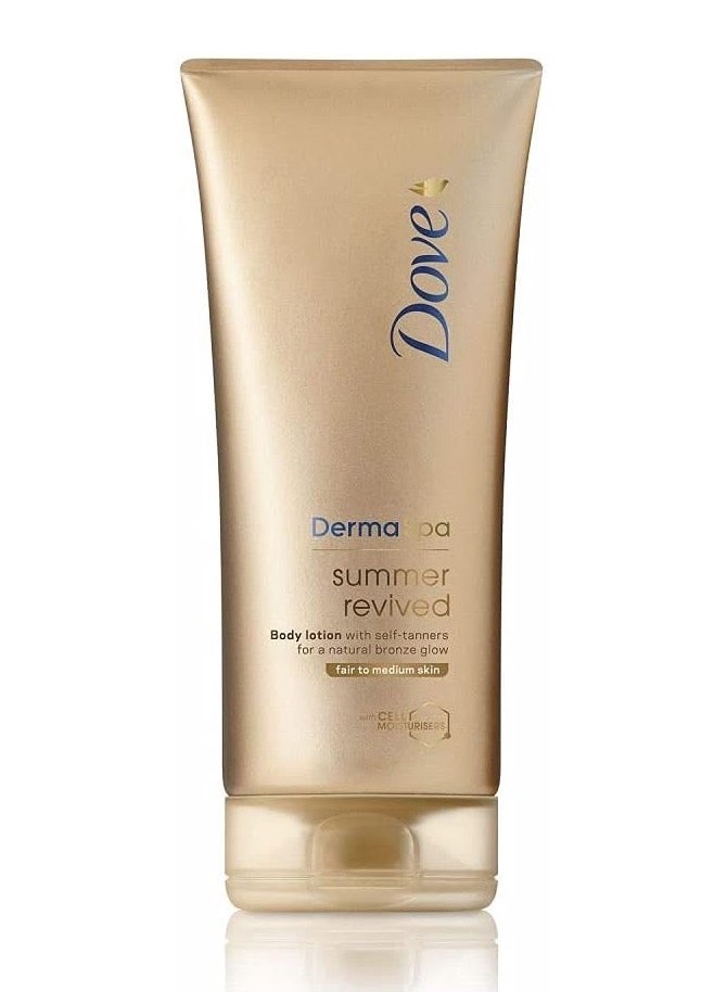 Derma Spa summer revived fair to medium skin 200 ml