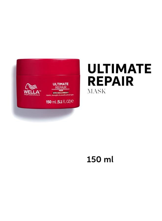 Ultimate Repair Mask For Damaged Hair - Deeply Nourishes, Smooths And Reduces Frizz With Aha And Omega-9 (150 Ml) - image 2
