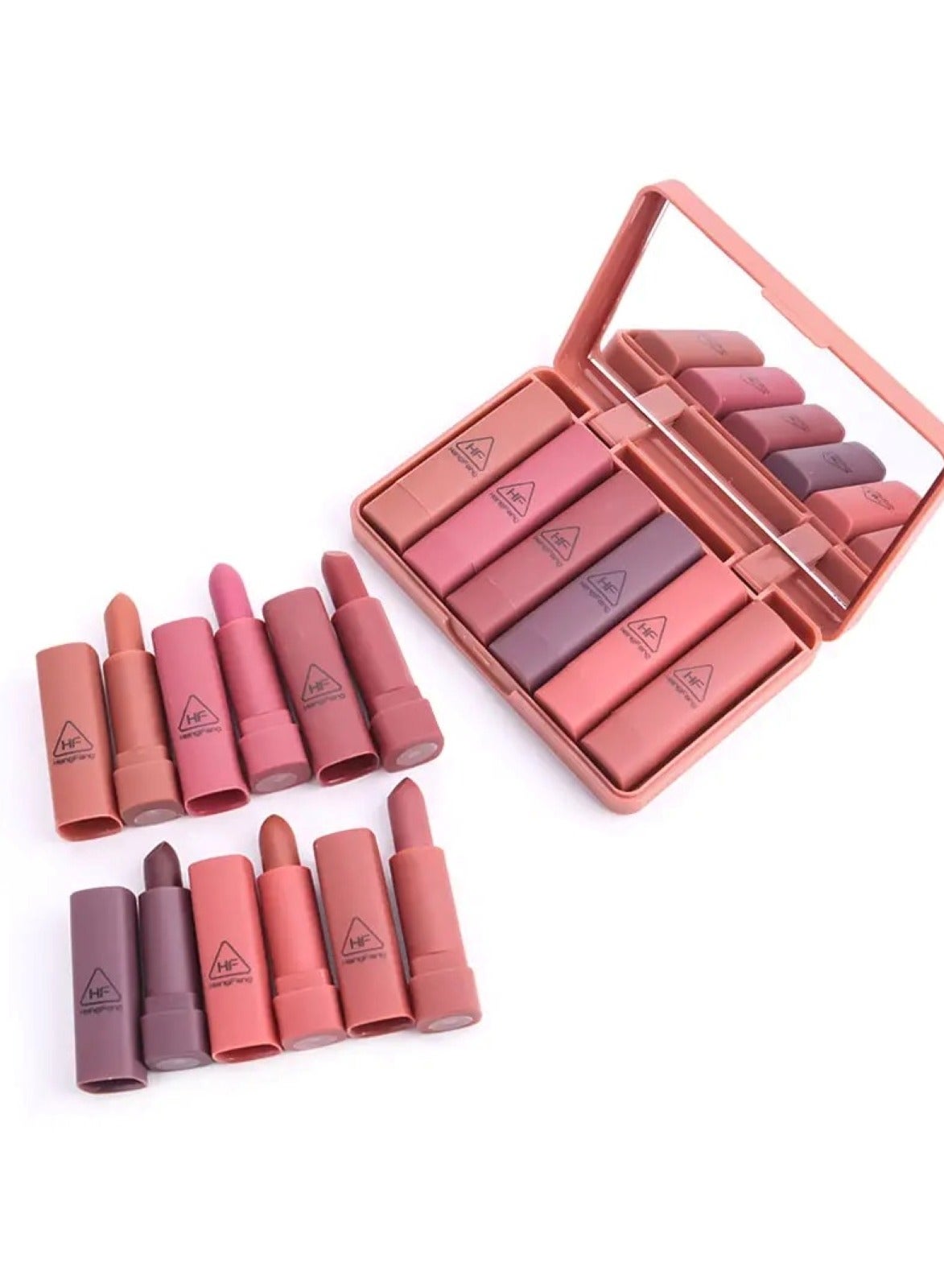 6 Piece Assorted Mini Lipstick Set