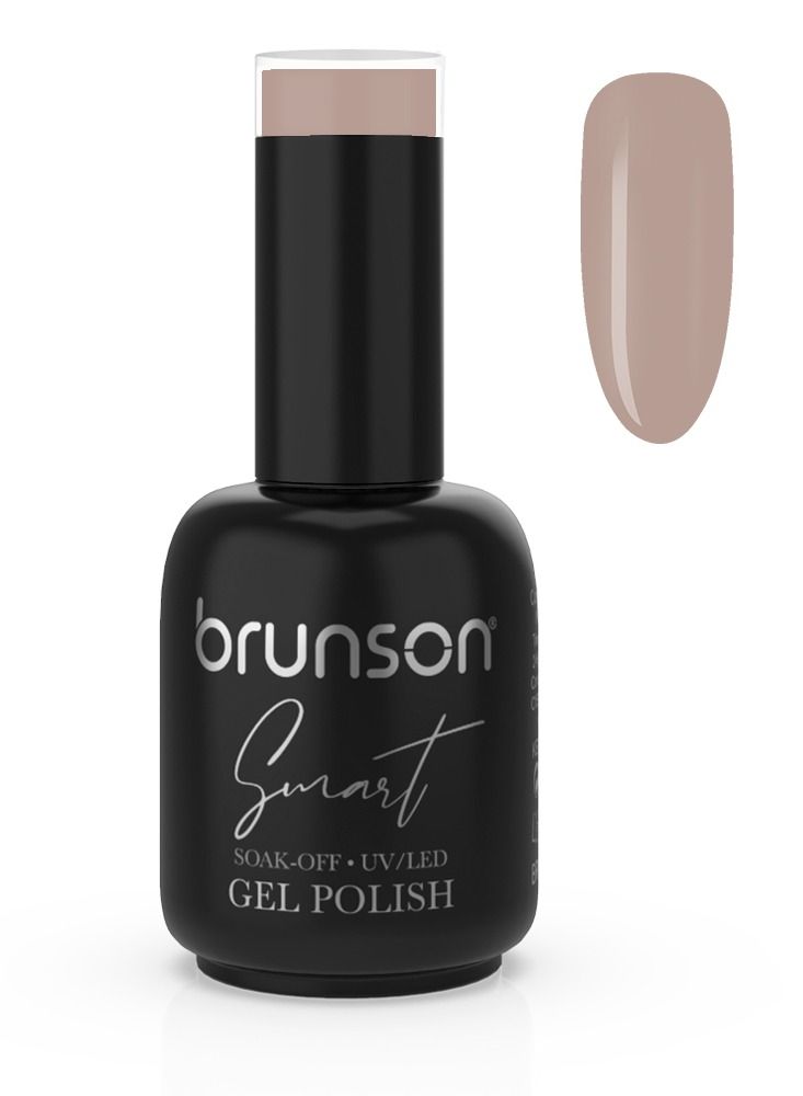 Gel Nail Polish, 15ml Smart Gel Nails Glossy Shine Finish Long Lasting Soak off UV/LED Gel Polish for Nail Art French Manicure Pedicure Salon Quality Chip Resistant Gel Nail Extensions UV Gel  BSN646