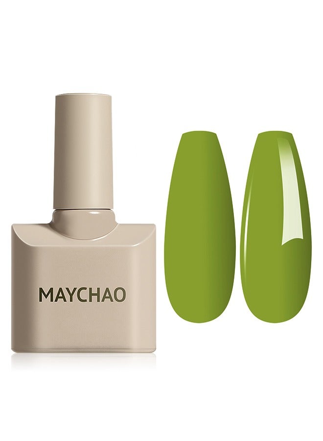 MAYCHAO 15ML Green Gel Nail Polish 1Pc Soak Off UV LED Nail Polish Nail Art Starter Manicure Salon DIY at Home