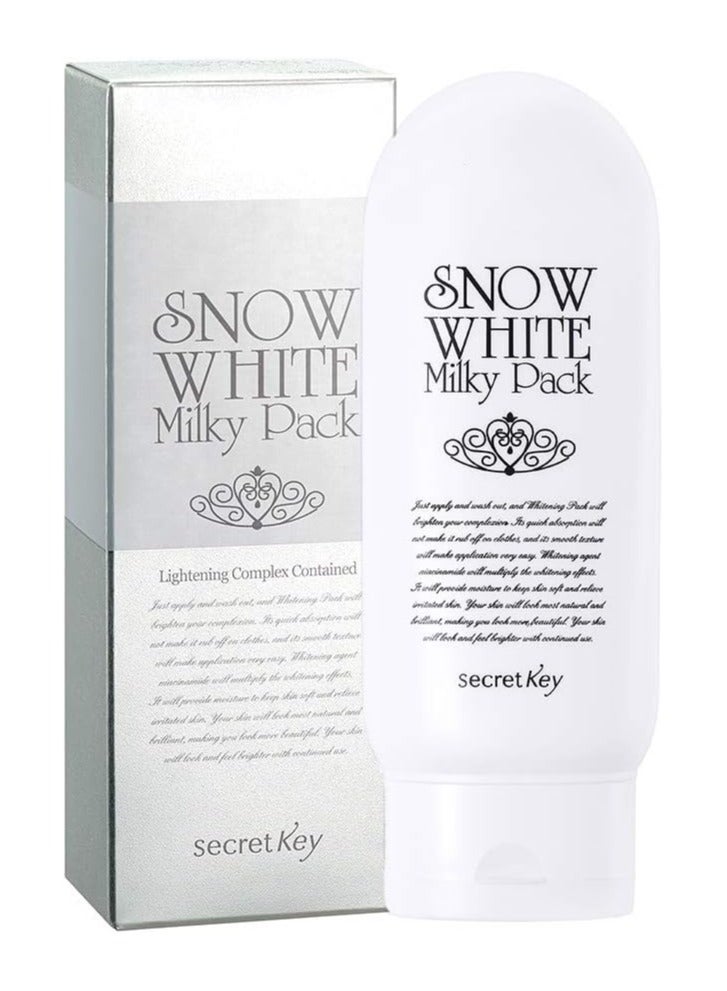 [Secret Key] Snow White Milky Pack 200g, Korea cosmetic, Brightening, Moisturizing