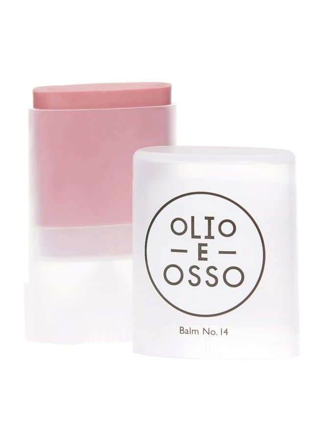 Olio E Osso - Natural Lip + Cheek Balm | Natural, Non-Toxic, Clean Beauty (No. 14 Dusty Rose, 0.35 oz | 10 g)