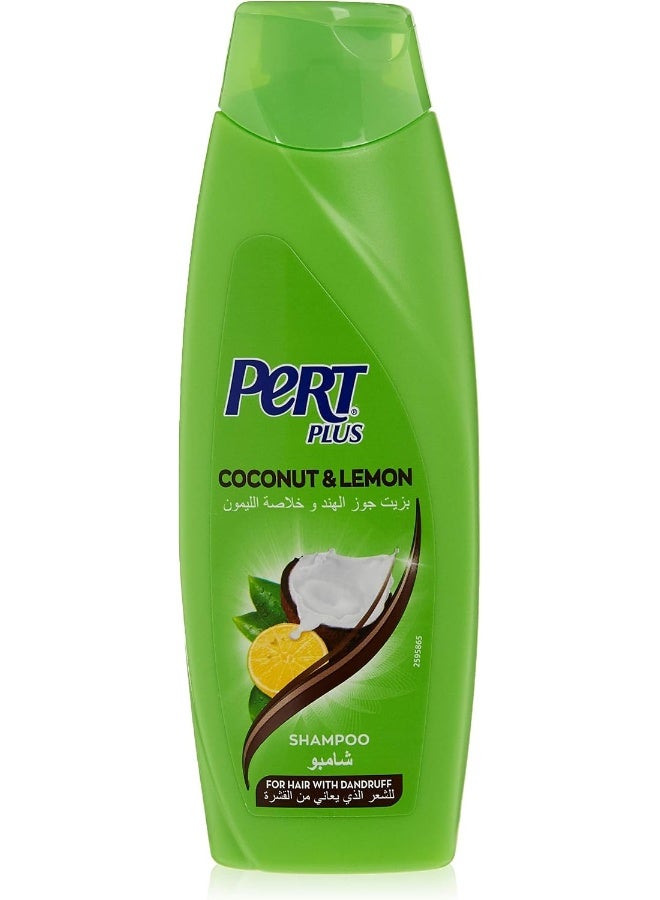 Pert Plus Anti-Dandruff Shampoo With Coconut Oil And Lemon Extract 200Ml