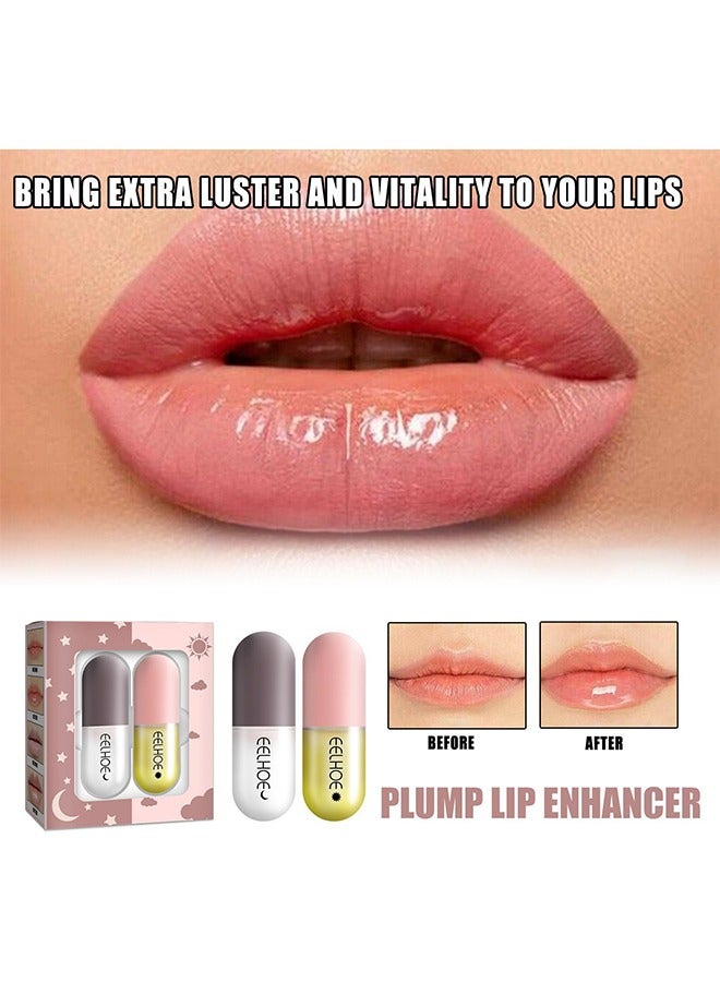 Day and Night Moisturizing Lipstick Increase Lip Elasticity Plump Lips and Plump Lip Moisturizer