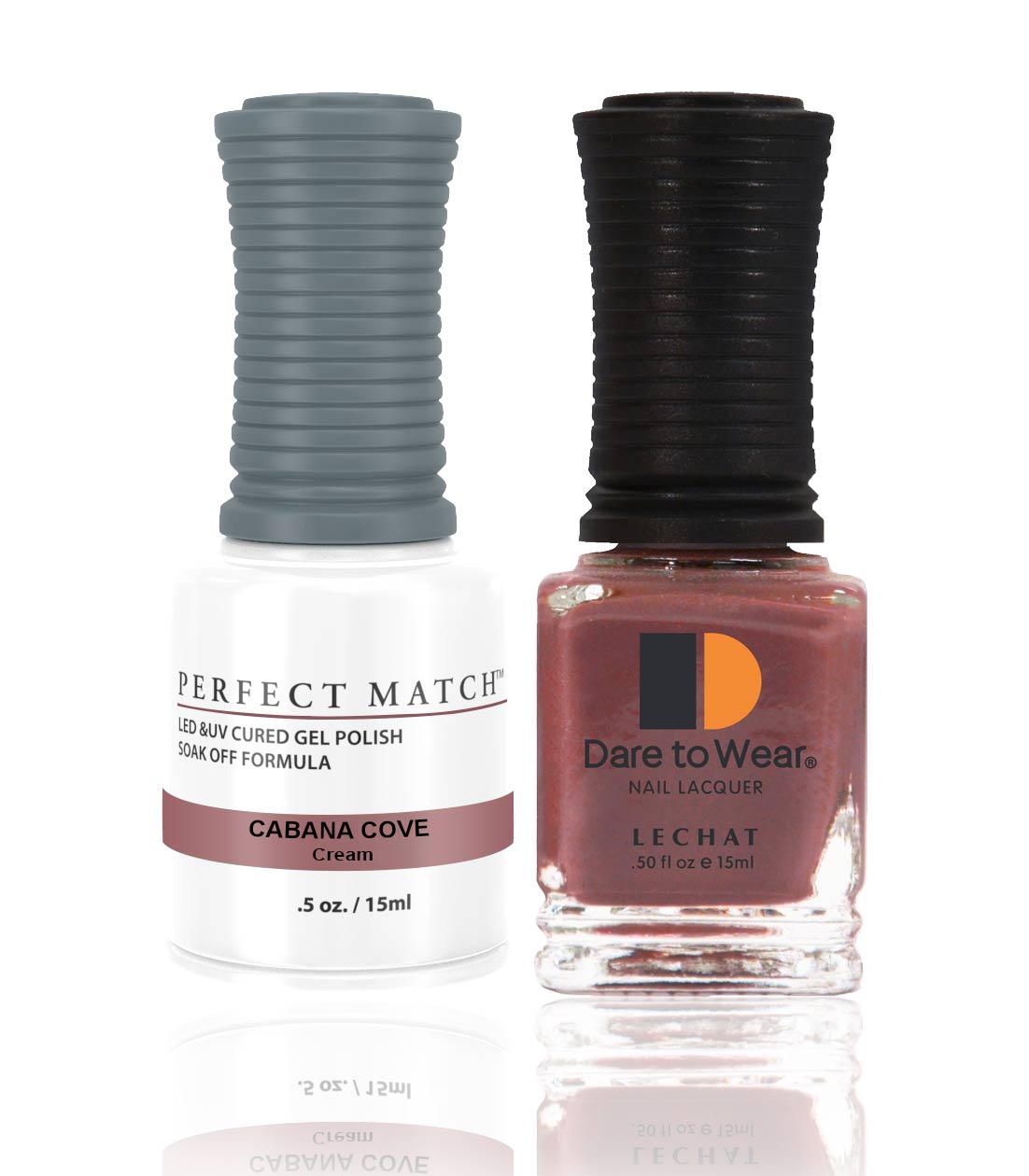 Perfect Match Gel Nail Polish 15ml Soak Off Long Lasting High Shine UV LED Gel Non Toxic Easy Application Wide Color Range for Manicure and Pedicure  Cabana Cove PMS180