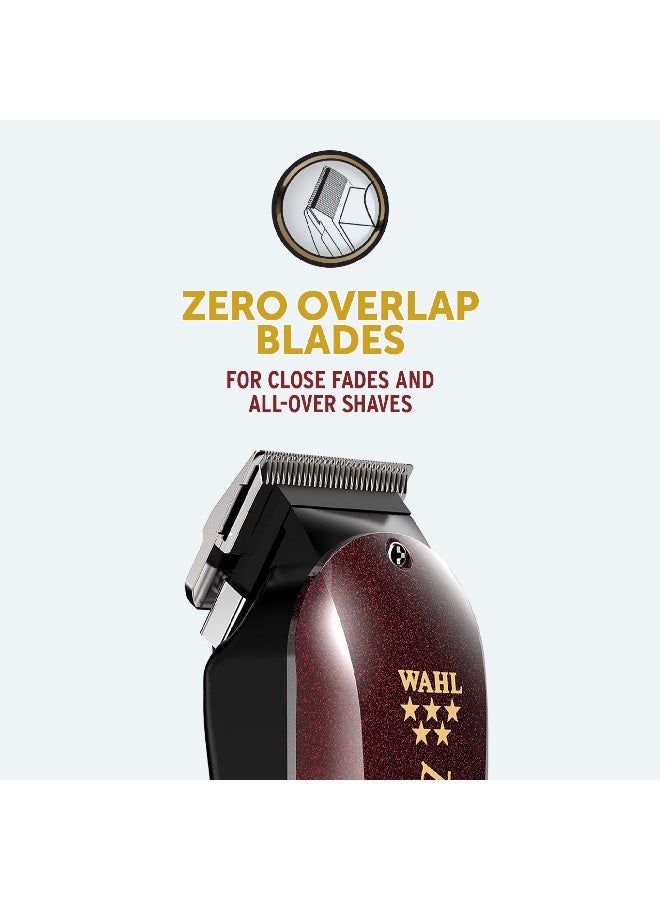 Wahl Professional 5 Star Balding Clipper | Corded | 2 Attachment Combs |Balding Blade | 3 Pin - GCC - image 4