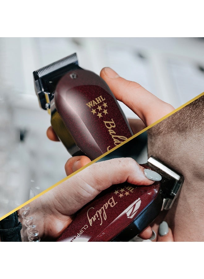 Wahl Professional 5 Star Balding Clipper | Corded | 2 Attachment Combs |Balding Blade | 3 Pin - GCC - image 5