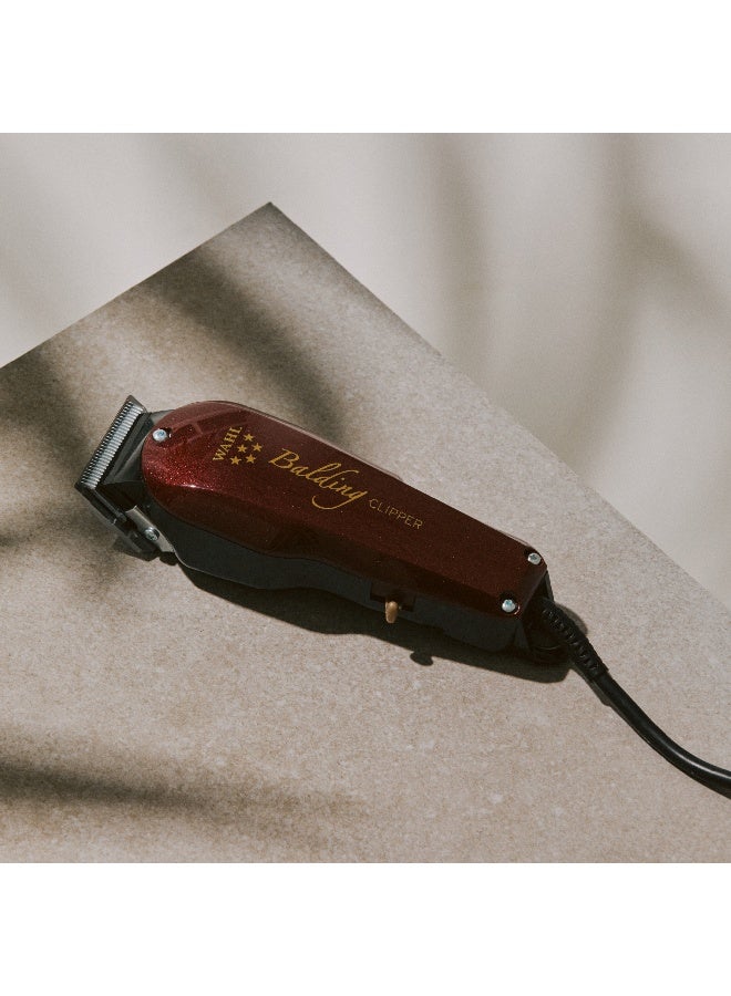 Wahl Professional 5 Star Balding Clipper | Corded | 2 Attachment Combs |Balding Blade | 3 Pin - GCC - image 6