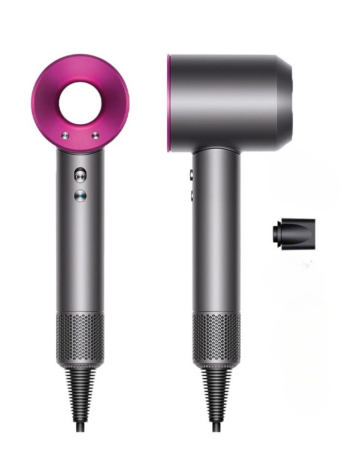 Hair Dryer, Lightweight Ionic Blow Dryer with 110,000 RPM High Speed Hair Dryer for Fast Drying, 1400W Thermal-Control 3Temps 2 Speeds Hairdryer for Home & Travel