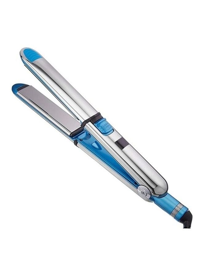 Nano Titanium Ionic Styling Hair Straightener, Curl and Straighten Hair With One Professional Tool,with Constant Temperature Control 2-in-1 and Curler Dual-Purpose Fast Heating Curling,5 Heat Setting Curling Iron, for All Hair Type