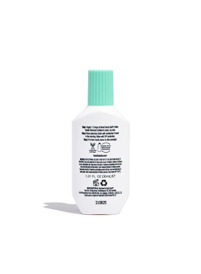 Buff N Polish Chemical Exfoliant 30ml | AHA BHA Liquid Face Exfoliant for Smooth Radiant Skin | Pore-Refining & Brightening Chemical Peeling Treatment | Gentle Daily Exfoliating Serum for Dull Uneven Skin - image 2