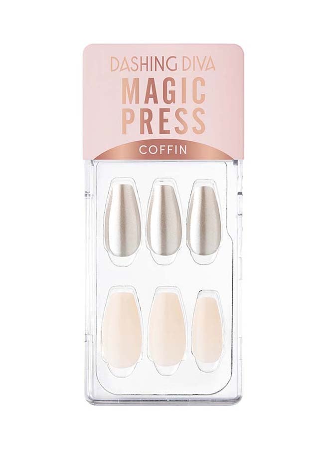 Magic Press Blanc Metal