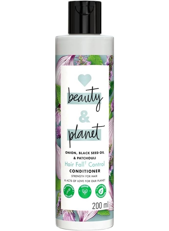 Onion, Black Seed And Patchouli Hairfall Control Sulphate Free Conditioner 200 ml