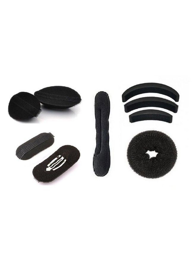 Out Of Box Puff Bumpits 7 Pieces with 2 Different Donut Buns Combo