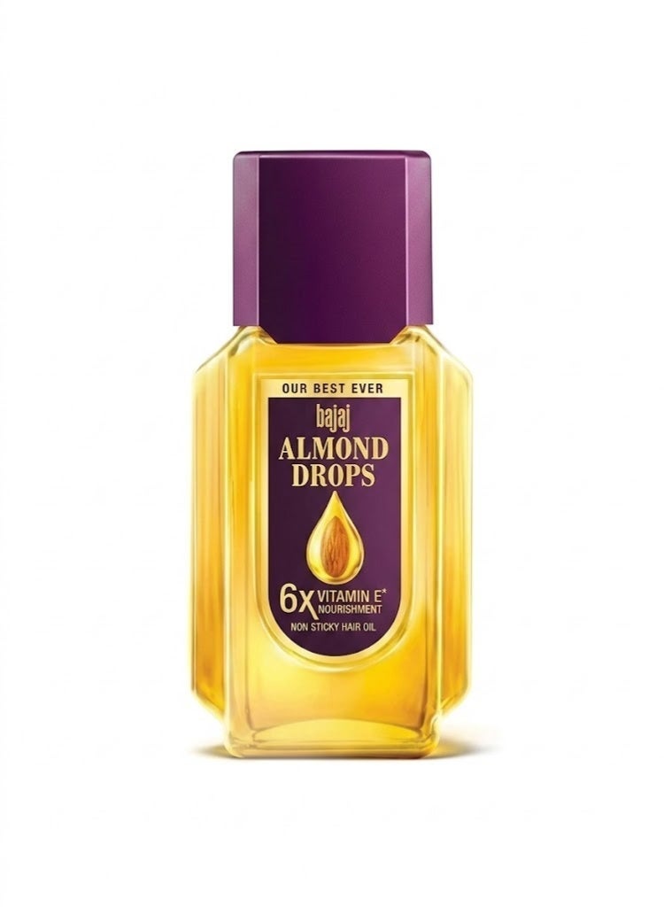 Almond Oil Enriched With 6X Vitamin E, Light And Non-Sticky, Hair Fall Control |100Ml