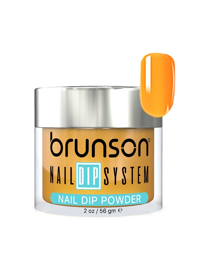 Nail Dip Powder Dip And Buff System Color 56gm, French Nail Art Starter Manicure Salon DIY At Home Odor Free And Long Lasting No Needed Nail Lamp Curing BDK188