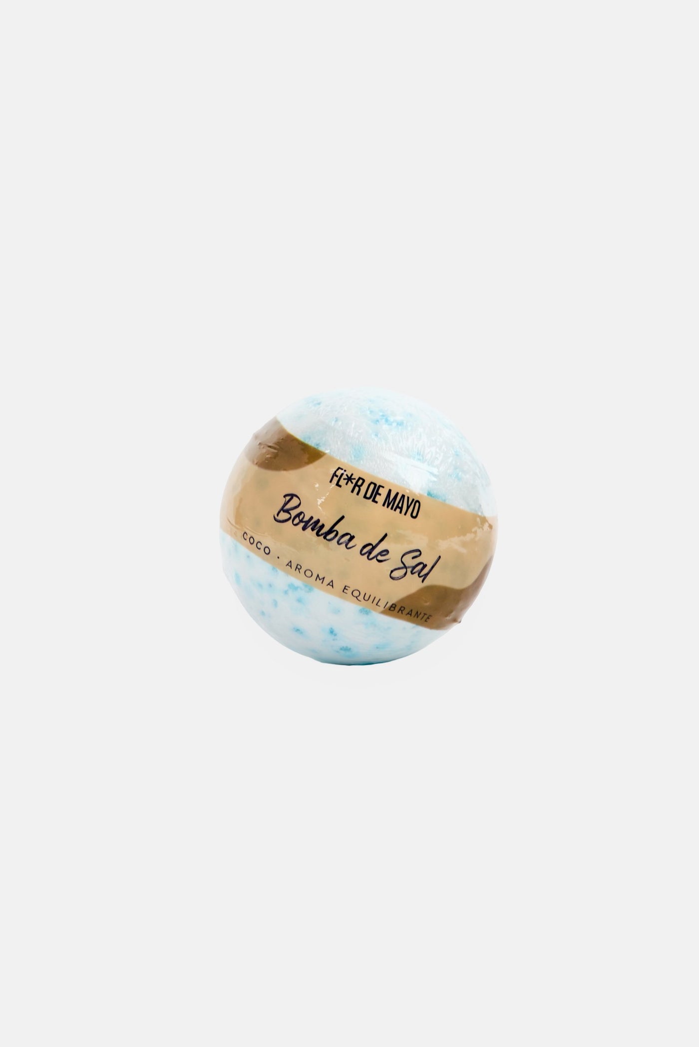Coconut Aroma Fizzy Salt Bombs 200g
