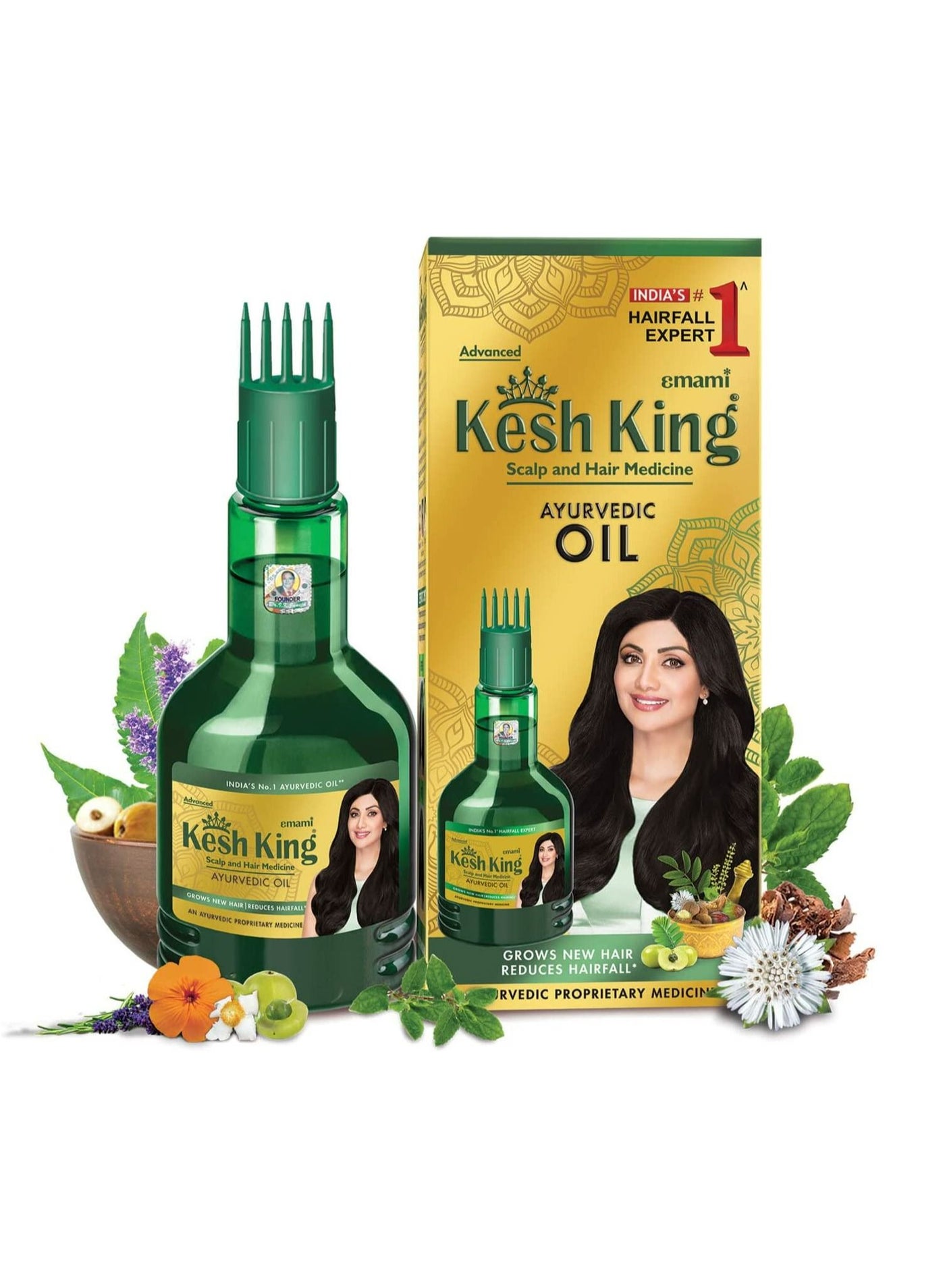 Kesh King Ayurvedic Scalp And Hair Oil