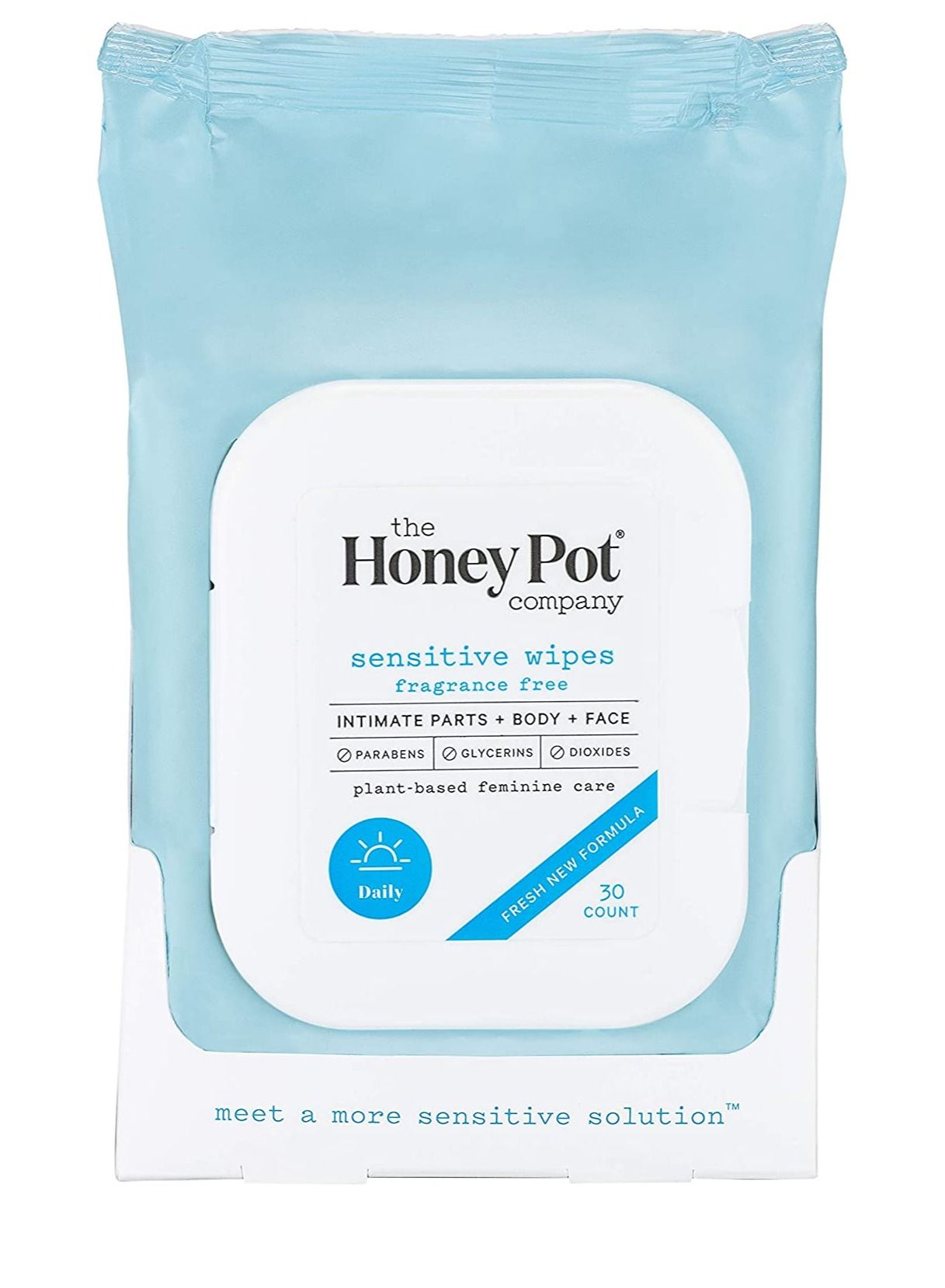 Feminine Wipes sensitive area balanced