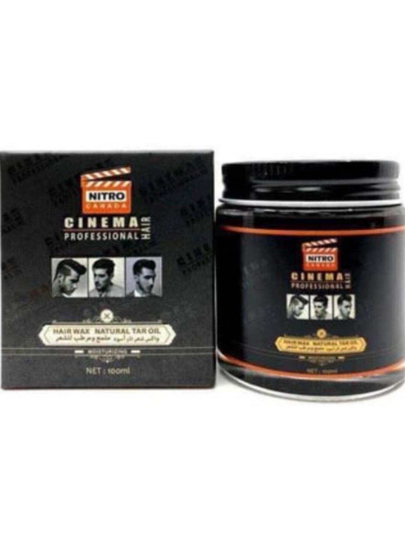 nitro canada Black tar hair wax Hair polish and moisturizer 100ml