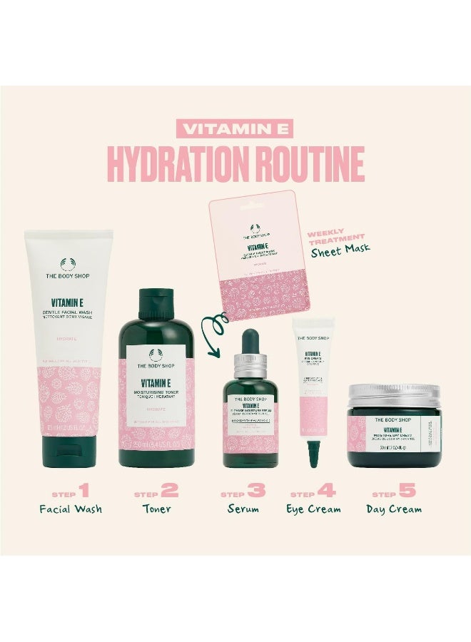 Vitamin E Bi-Phase Moisture Serum – Ultra-Light Hydrating Face Serum with Hyaluronic Acid & Raspberry Seed Oil | Provides 30hr Moisture, Smoothes & Plumps Skin | Suitable for All Skin Types, 30ml - image 8