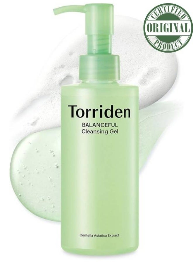 Torriden Balanceful Cleansing Gel for Deep Pore Purifying & Oil-Control Cleansing