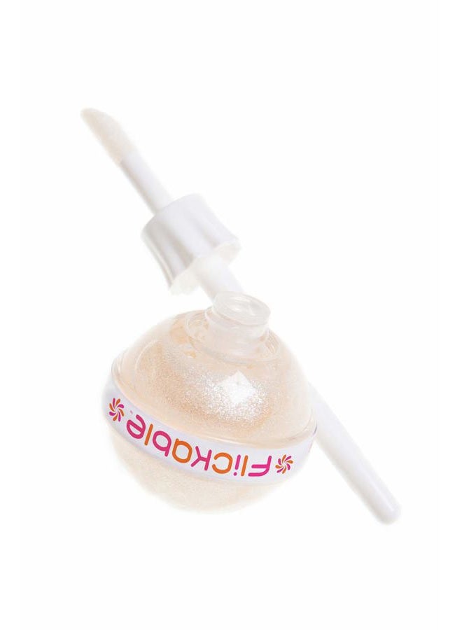 Luxe Lip Gloss Cruelty Free & Vegan, Gluten-Free, Leaping Bunny Certified, Non-GMO and Non-Sticky in Yummy Flavors (CU Clear Sugar Cookie)