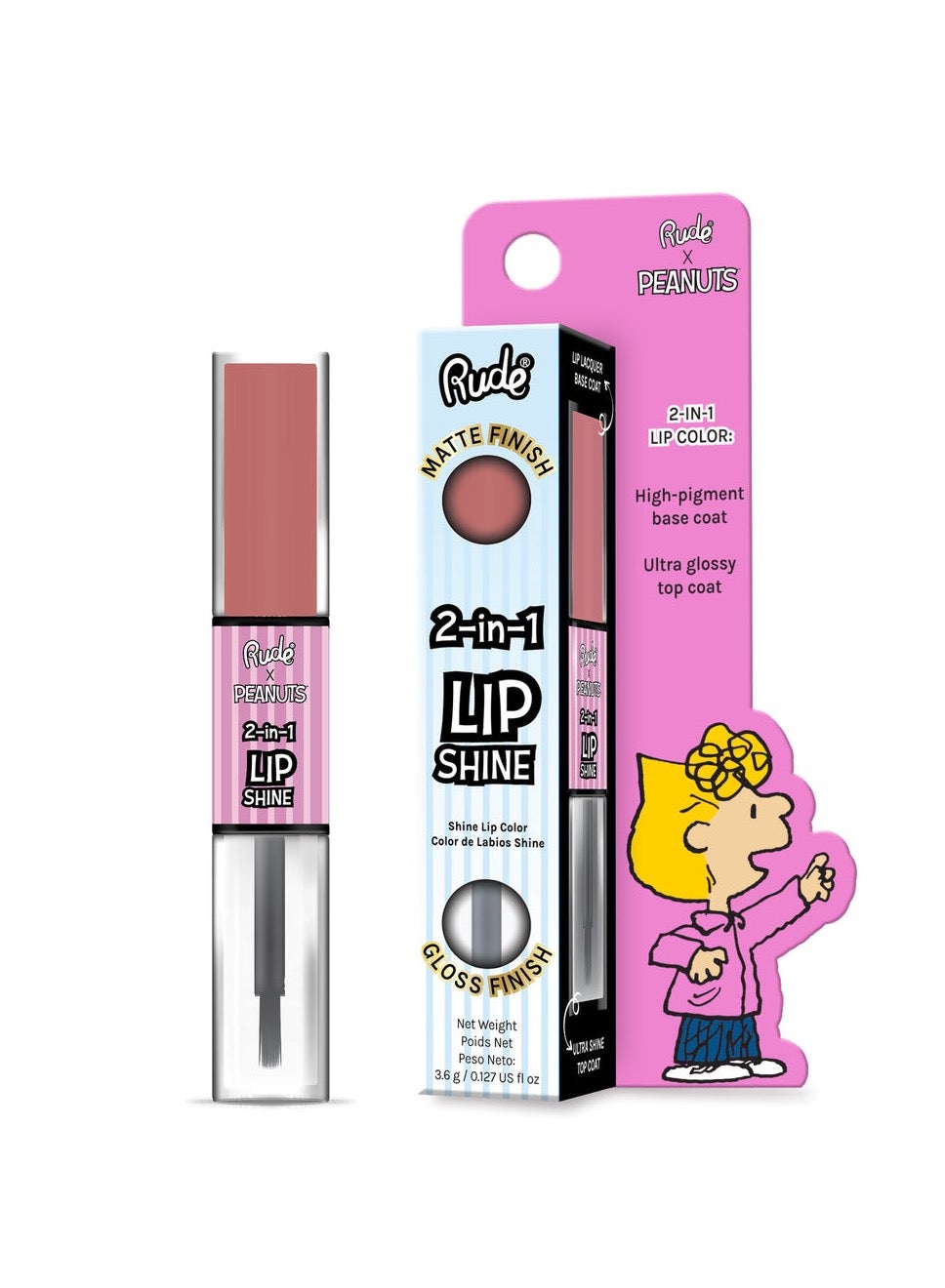 Peanuts 2-In-1 Lip Shine Sweet